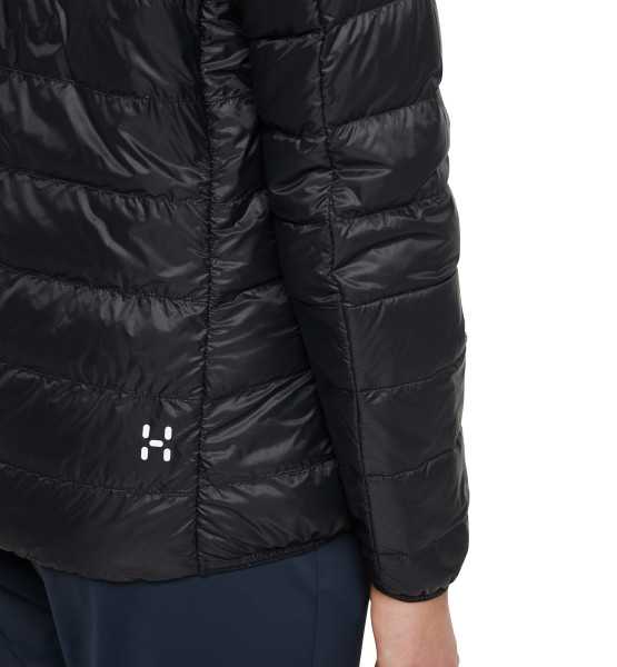 HAGLÖFS L.I.M Down Hood dámská bunda Černá