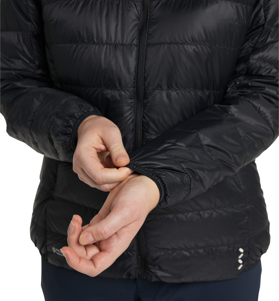 HAGLÖFS L.I.M Down Hood dámská bunda Černá