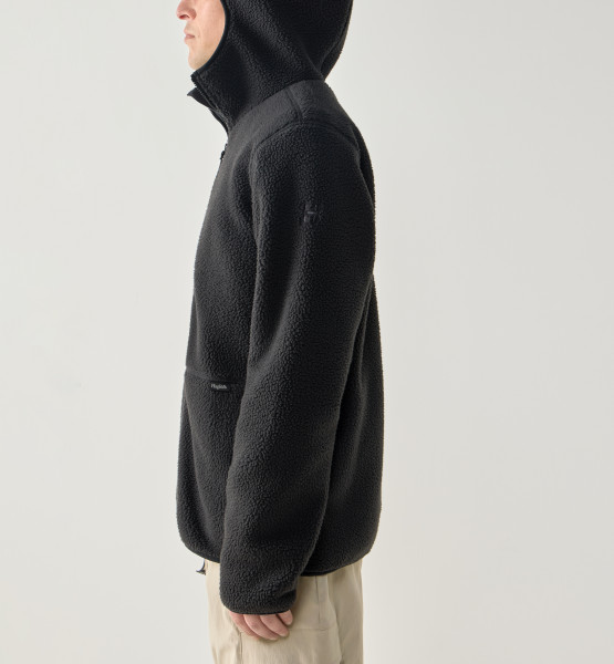 Mikina Haglöfs Funäs Pile Hood Černá