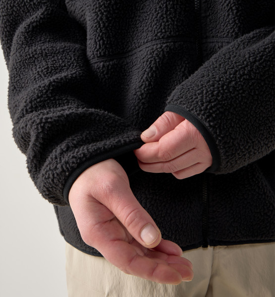 Mikina Haglöfs Funäs Pile Hood Černá