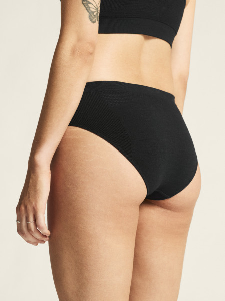 CRAFT Wool Seamless Hipster W Černá