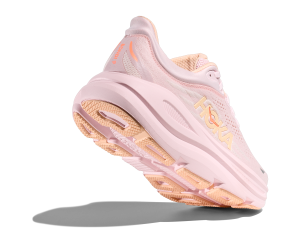 HOKA Bondi 9 W Lilac Cream / Tangerine Glow 