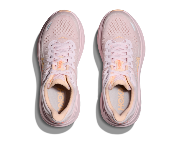 HOKA Bondi 9 W Lilac Cream / Tangerine Glow 