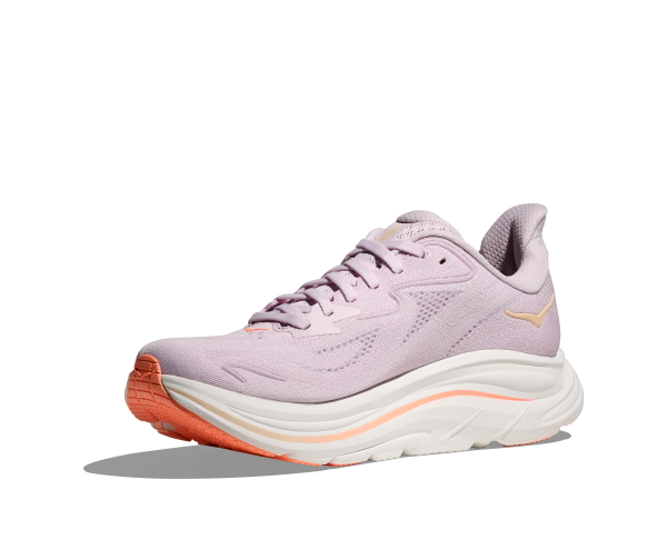 HOKA Clifton 10 W Lilac Cream / Tangerine Glow