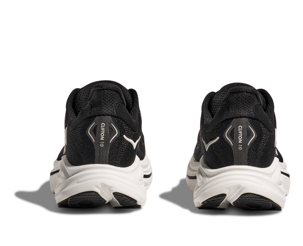 HOKA Clifton 10 M WIDE Black / White