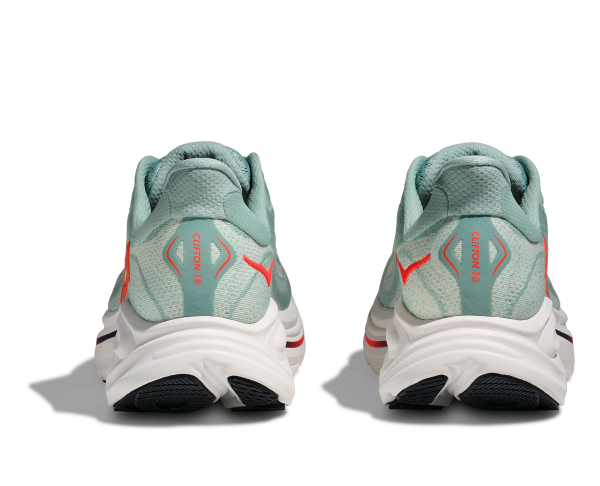 HOKA Clifton 10 M Sage / Neon Flame