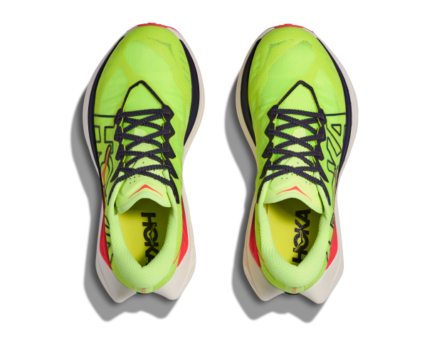 HOKA Rocket X Trail Neon Yuzu / Neon Flame