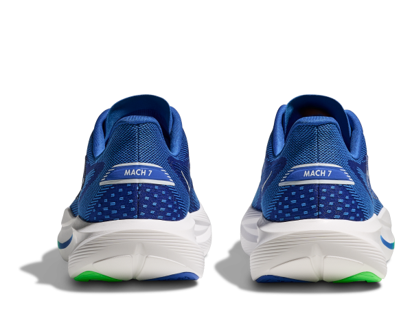 HOKA Mach 7 M Cobalt Blue / Neon Gren