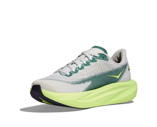 HOKA Mach 7 M Frost / Neon Yuzu