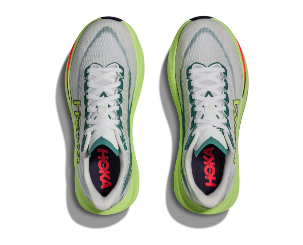 HOKA Mach 7 M Frost / Neon Yuzu