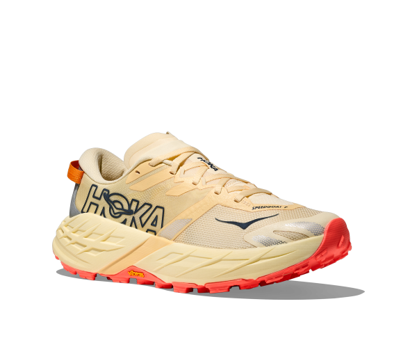HOKA Speedgoat 7 W Vintage Yellow / Neon Flame 