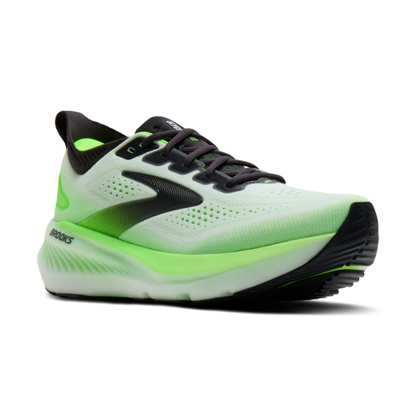 BROOKS Glycerin 23 M White / Phantom / Green Gecko
