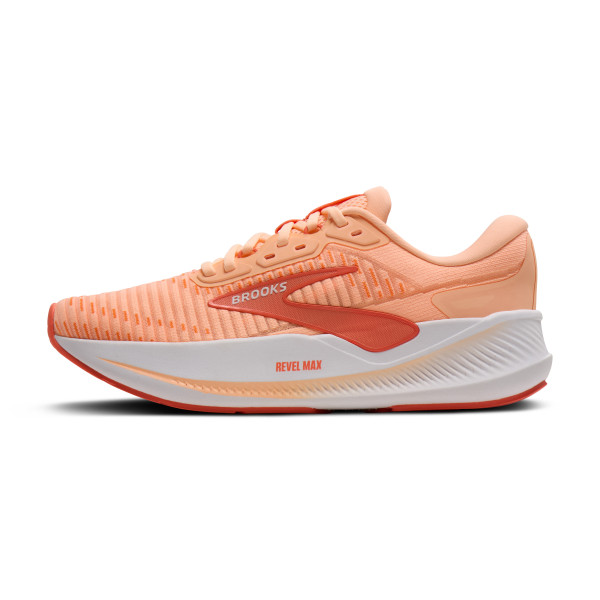 BROOKS Revel Max W Peach / Echo / White