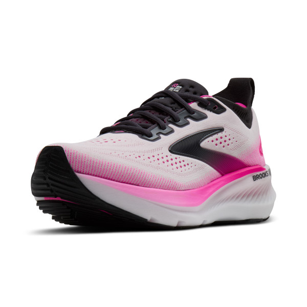BROOKS Glycerin GTS 23 W White / Phantom / Cyber Pink