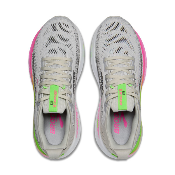 BROOKS Adrenaline GTS 25 W Oyster / Pink / Green