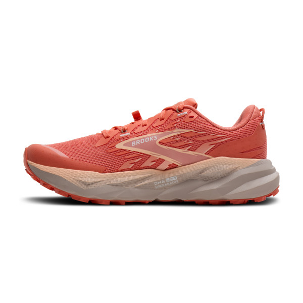 BROOKS Cascadia 19 W Peach Echo / Chateau / White