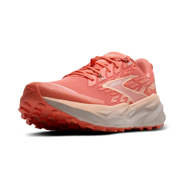 BROOKS Cascadia 19 W Peach Echo / Chateau / White