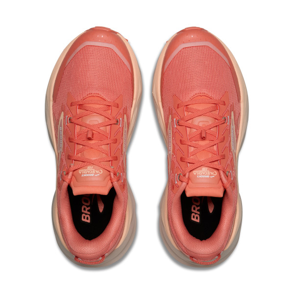 BROOKS Cascadia 19 W Peach Echo / Chateau / White