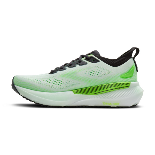 BROOKS Glycerin GTS 23 M White / Phantom / Green Gecko