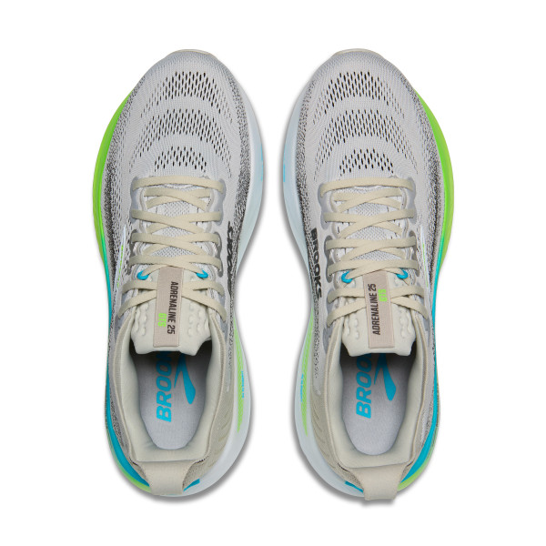 BROOKS Adrenaline GTS 25 M Oyster / Green Gecko / Blue