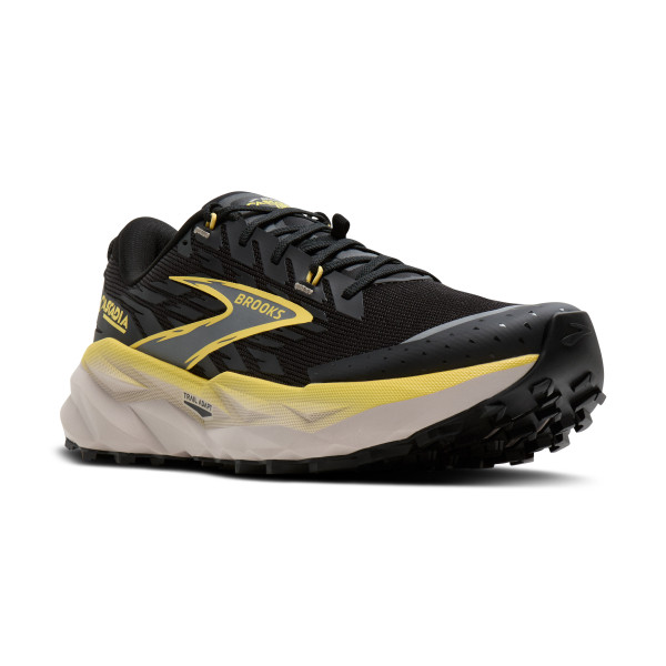 BROOKS Cascadia 19 M Black / Yellow / Chateau