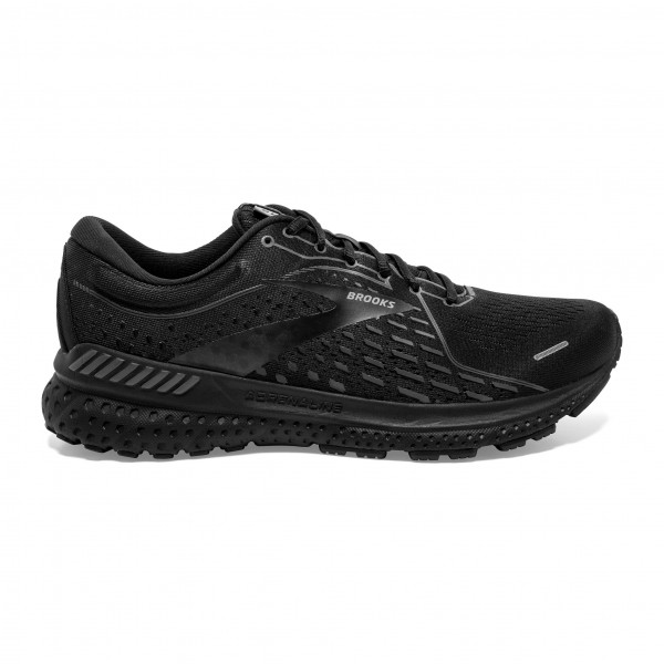 BROOKS Adrenaline GTS 21 EXTRA WIDE Black/Black/Ebony
