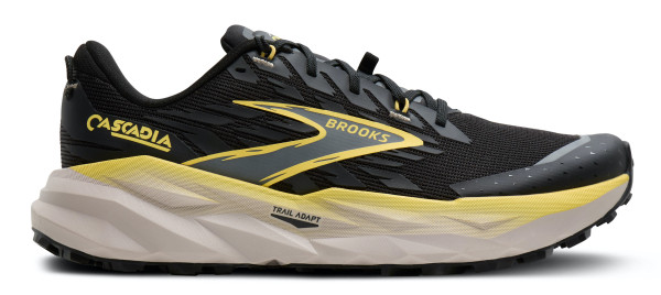 BROOKS Cascadia 19 M Black / Yellow / Chateau