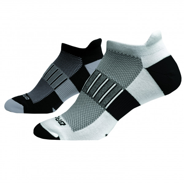 BROOKS Ghost Midweight 2-Pack Black/Oxford&White/Black