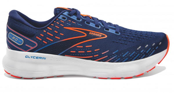 BROOKS Glycerin 20 Blue Depths/Palace Blue/Orange