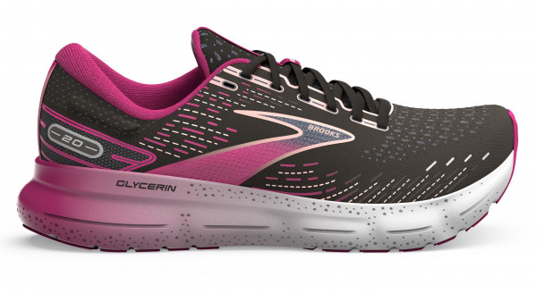 BROOKS Glycerin 20 W Black/Fuchsia/Linen