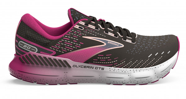 BROOKS Glycerin GTS 20 W Black/Fuchsia/Linen