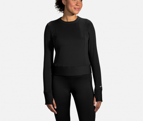 BROOKS Notch Thermal Long Sleeve Black