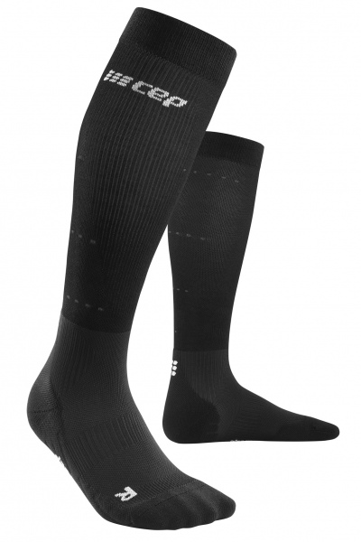 CEP Podkolenky RECOVERY W Black / Black