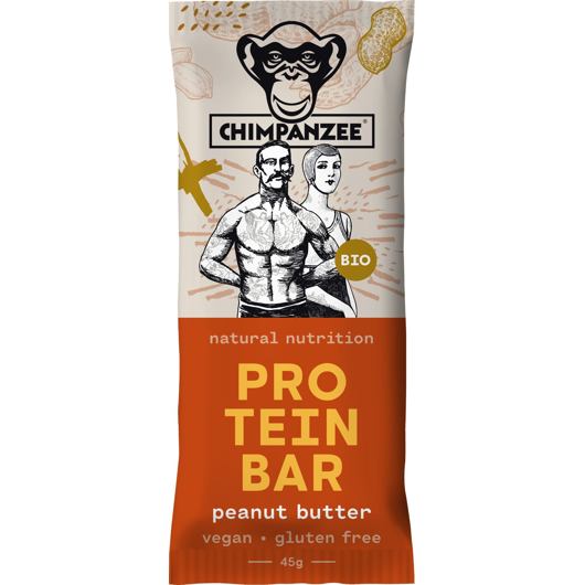 CHIMPANZEE BIO PROTEIN BAR PEANUT BUTTER 45G