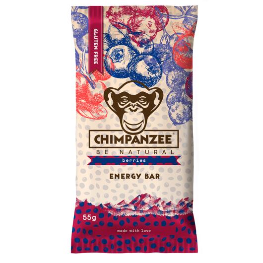 CHIMPANZEE ENERGY BAR Berries 55g