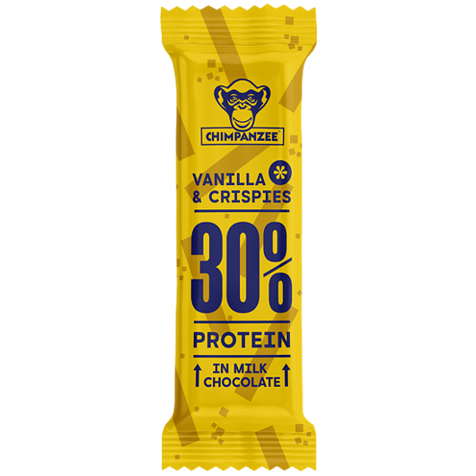 CHIMPANZEE PROTEIN BAR 30% VANILLA CRISPIES 50G