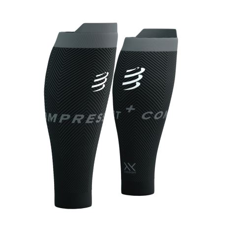 COMPRESSPORT R2 OXYGEN BLACK/STEEL GREY