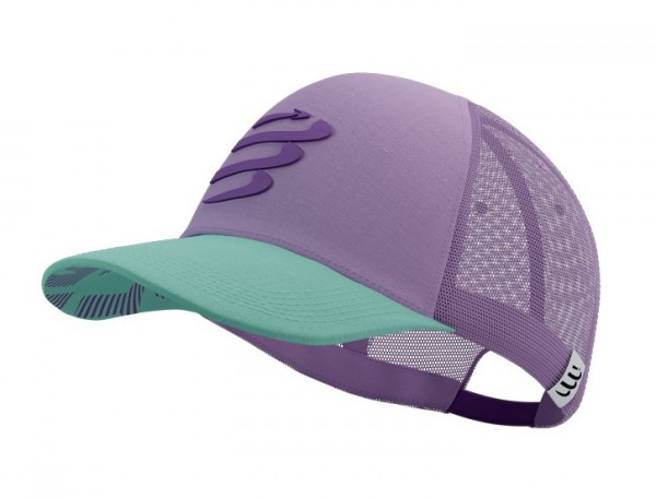 COMPRESSPORT TRUCKER CAP LUPINE/SHELL BLUE