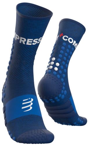 COMPRESSPORT ULTRA TRAIL SOCKS BLUE MELANGE