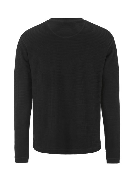 CRAFT Wool Waffle Černá