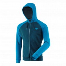 DYNAFIT 24/7 LOGO ZIP HOODY M Frost