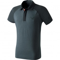 DYNAFiT 24/7 POLO SHIRT M Asphalt 