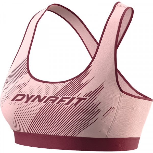 DYNAFIT Alpine Graphic Dámská Podprsenka Pale Rose