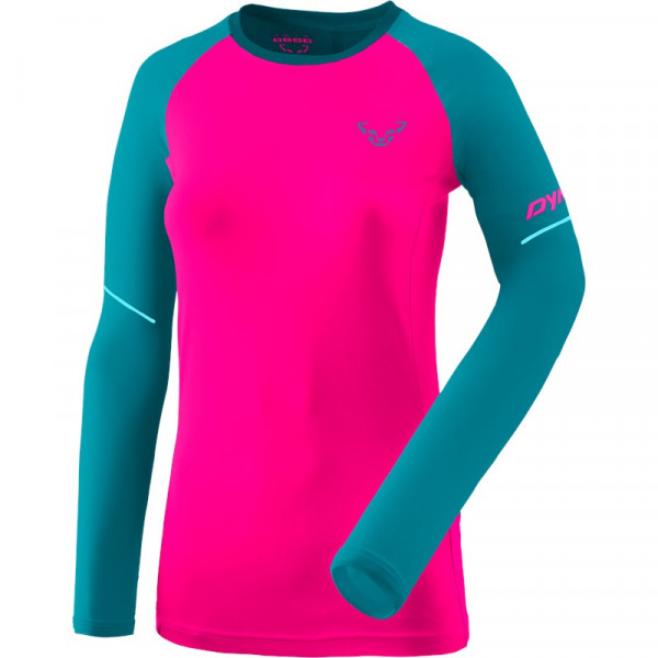 DYNAFIT Alpine Pro Long Sleeve Shirt W Ocean/Pink Glo