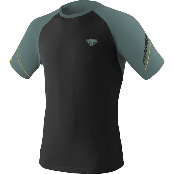 DYNAFIT Alpine Pro Short Sleeve Shirt Men Black Out Atlantic