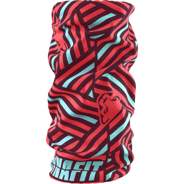 DYNAFIT Logo Neck Gaiter Fluo coral