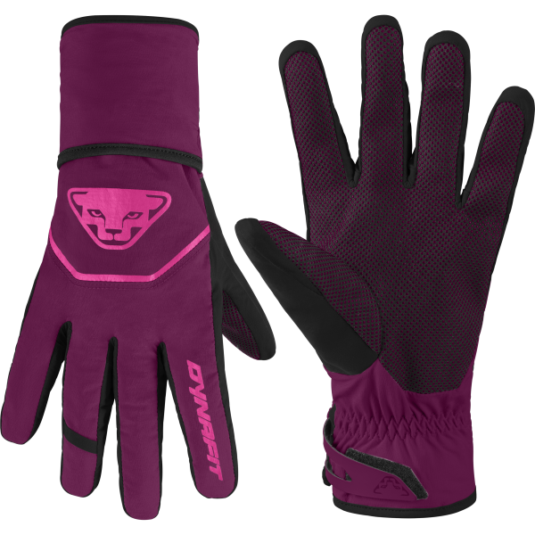 DYNAFIT MERCURY DYNASTRETCH GLOVES beet red