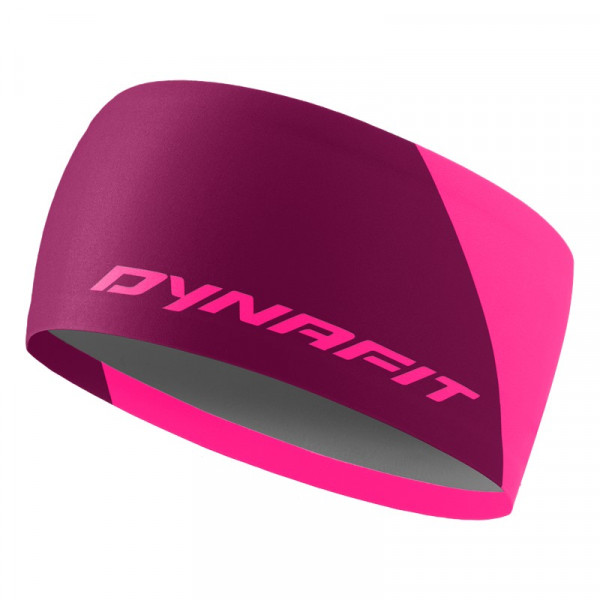 DYNAFIT Performance Dry Headband Pink Glo