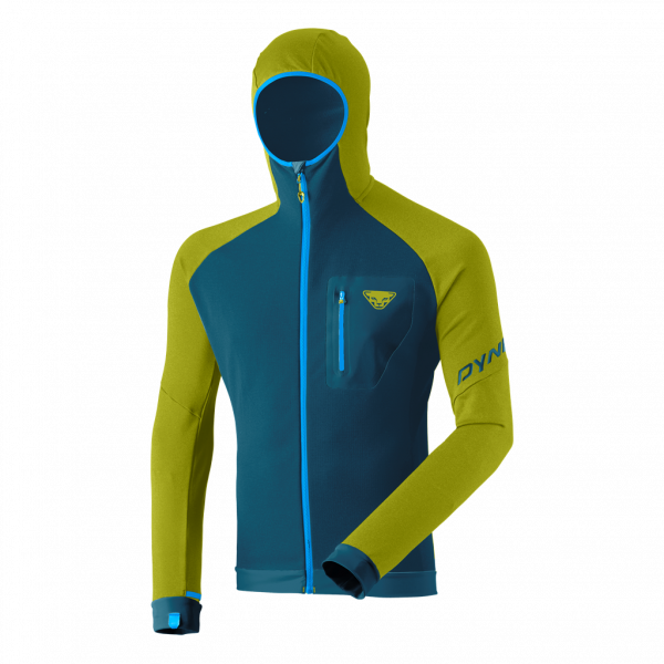 DYNAFIT RADICAL POLARTEC® HOODED JACKET M Moss