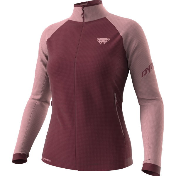 DYNAFIT Speed Polartec® Jacket Women Mokarosa BURGUNDY